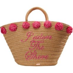Ted Baker BESSIE J ADORE THE SHORE BASKET BAG Torebka mink. Brązowe torebki klasyczne damskie Ted Baker, bez wzorów, bez dodatków. Za 439,00 zł.