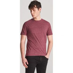 Melanżowy T-shirt - Bordowy. Czerwone t-shirty męskie Reserved, s. Za 29,99 zł.