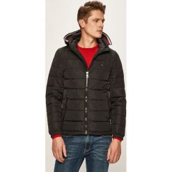 Tommy Hilfiger - Kurtka. Niebieskie płaszcze męskie TOMMY HILFIGER, s, bez wzorów, z poliesteru, krótkie, z kapturem. Za 1199,00 zł.