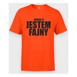 Koszulka Jestem fajny. T-shirty chłopięce MegaKoszulki, z napisami, z bawełny, bez rękawów. Za 49,90 zł.