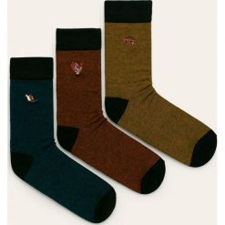 Medicine - Skarpety Basic (3 pack). Skarpetki męskie MEDICINE, bez wzorów, z elastanu. Za 49,90 zł.