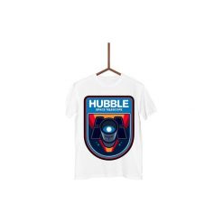 Koszulka Images of Hubble Nasa Missio n Męska. Białe koszulki męskie Failfake, s, bez wzorów, bez kołnierzyka. Za 130,00 zł.