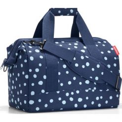 Torba podróżna M Reisenthel Spots Navy niebieski. Niebieskie torby podróżne Reisenthel, bez wzorów, z poliesteru. Za 179,00 zł.