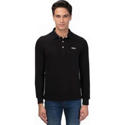 Sweter w kolorze czarnym. Czarne swetry męskie GALVANNI, m, bez wzorów, z klasycznym kołnierzykiem, bez kaptura. W wyprzedaży za 169,95 zł.