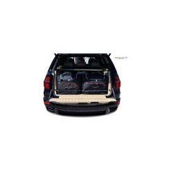 BMW X5, 2006-2013 TORBY DO BAGAŻNIKA 5 SZT KJUST - 7007121. Torby podróżne KJUST, bez wzorów, z kauczuku, klasyczne. Za 1329,00 zł.