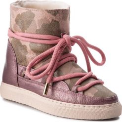 Buty INUIKII - Sneaker 70202-17 Camouflage Met/ Old Pink. Różowe kozaki damskie marki Inuikii, na zimę, ze skóry, bez zapięcia. W wyprzedaży za 789,00 zł.