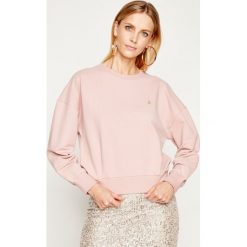 Bluza Patrizia Pepe 2M3811/A4BS-R653. Różowe bluzy damskie Patrizia Pepe, m, bez wzorów, z bawełny, bez rękawów, bez kaptura. W wyprzedaży za 409,00 zł.