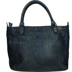 Torba - 4-LAV61-O BLU. Żółte torebki klasyczne damskie Venezia, ze skóry. Za 499,00 zł.