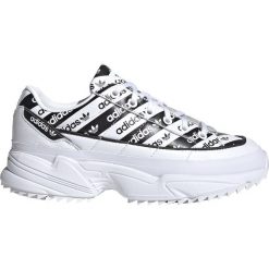 Adidas Originals Kiellor Tenisówky Biały. Białe trampki i tenisówki damskie adidas Originals, bez wzorów, ze skóry, bez zapięcia. Za 430,95 zł.