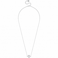Pozłacany naszyjnik z perłami - (D)48 cm. Szare naszyjniki damskie Diamond Style, z perłą, złote. W wyprzedaży za 87,95 zł.