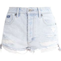 Bermudy damskie: Superdry HANNAH Szorty jeansowe bleach