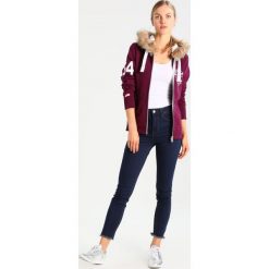 Bluzy damskie: Superdry TRACK&FIELD Bluza rozpinana sprinter burgundy marl