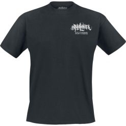 Brutal Knack Fear is Temporary T-Shirt czarny. Czarne t-shirty męskie z nadrukiem Brutal Knack, xxl, z bawełny, z dekoltem na plecach. Za 80,99 zł.