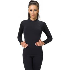 Gwinner Koszulka damska TOP I WARM Line czarna r. M. Czarne topy sportowe damskie marki Gwinner, m. Za 79,69 zł.