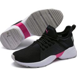 Puma buty treningowe damskie Sirena Summer Pack Black White 38. Czarne buty sportowe damskie Puma, bez wzorów, z gumy, sportowe, na fitness i siłownię. W wyprzedaży za 245,00 zł.