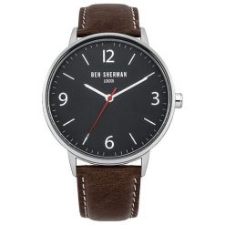 Ben Sherman Portabello Casual WB023BRA. Pomarańczowe zegarki męskie Ben Sherman. W wyprzedaży za 272,00 zł.
