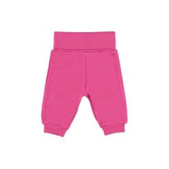 Spodnie niemowlęce: pink or blue Spodnie malinowy