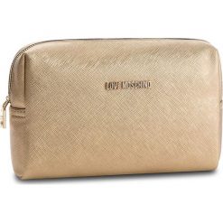 Kosmetyczka LOVE MOSCHINO - JC5390PP06LQ0901 Oro. Żółte kosmetyczki męskie Love Moschino, bez wzorów, ze skóry ekologicznej. W wyprzedaży za 199,00 zł.
