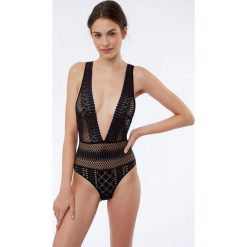 Etam - Body 102 Ans. Czarne body damskie marki Etam, l, bez wzorów, z elastanu. W wyprzedaży za 139,90 zł.