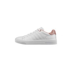 Buty K-Swiss Court Frasco. Białe trampki i tenisówki damskie marki K-SWISS, bez wzorów, bez zapięcia. Za 141,27 zł.