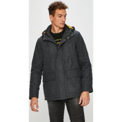 Pepe Jeans - Kurtka Stratford. Szare płaszcze męskie Pepe Jeans, xl, bez wzorów, z poliesteru, krótkie, z kapturem. W wyprzedaży za 399,90 zł.