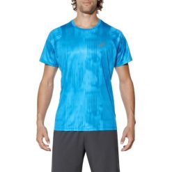 T-shirt Asics FuzeX Printed Tee 129928-2068. Niebieskie t-shirty męskie Asics, l, z materiału. W wyprzedaży za 119,99 zł.