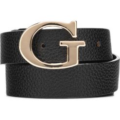 Guess Pasek Czarny. Czarne paski damskie Guess, w paski, z materiału. Za 197,95 zł.