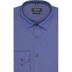 Koszula bexley 2010 długi rękaw slim fit granatowy. Czerwone koszule męskie slim marki Recman, m, z długim rękawem. Za 149,00 zł.