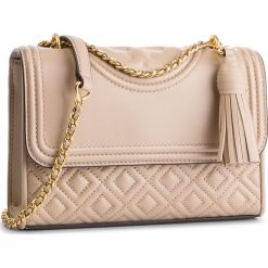 Torebka TORY BURCH - Fleming Small Convertible Shoulder Bag 43834 Light Taupe 268. Brązowe torebki klasyczne damskie Tory Burch, bez wzorów, ze skóry, klasyczne, bez dodatków. Za 2039,00 zł.