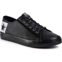 Sneakersy BIG STAR - EE174160 Black. Czarne sneakersy męskie BIG STAR, na co dzień, bez wzorów, ze skóry ekologicznej, retro, bez zapięcia. Za 139,00 zł.