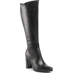 Kozaki GINO ROSSI - 71246-03 Black. Czarne kozaki damskie Gino Rossi, ze skóry, przed kolano, na wysokim obcasie, na obcasie, bez zapięcia. Za 479,99 zł.