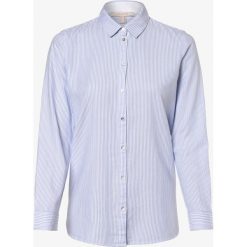 Esprit Casual - Bluzka damska, niebieski. Niebieskie bluzki damskie Esprit Casual, w paski, casualowe, bez kołnierzyka, bez rękawów. Za 89,95 zł.