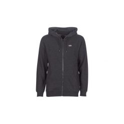Bluzy Vans BASIC ZIP HOODIE. Czarne bluzy męskie Vans, s, bez wzorów, bez kołnierzyka, bez rękawów, bez kaptura. Za 245,70 zł.