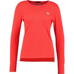 Swetry klasyczne damskie: Armani Exchange Sweter poppy red