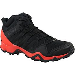 Adidas Terrex ax2r Mid Gtx cm7698 43 1/3 Czarne. Czarne buty trekkingowe męskie marki Adidas, z syntetyku, adidas terrex. W wyprzedaży za 429,99 zł.