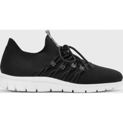 Kazar Studio - Buty. Czarne sneakersy męskie Kazar Studio, z okrągłym noskiem, na sznurówki. Za 279,90 zł.