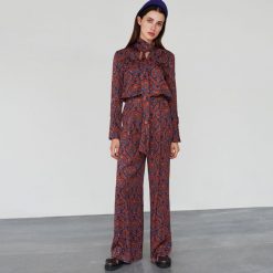 Spodnie z autorskim printem - Wielobarwny. Spodnie damskie Reserved, s. Za 199,99 zł.