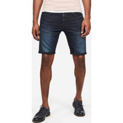G-Star Raw - Szorty. Niebieskie spodenki i szorty męskie G-Star RAW, z aplikacjami, z elastanu, retro. W wyprzedaży za 349,90 zł.
