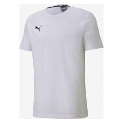 Puma Teamgoal 23 Casuals Koszulka Biały. Białe podkoszulki męskie Puma, s, z haftami, z bawełny, bez kołnierzyka, krótkie. Za 102,95 zł.