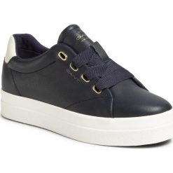 Sneakersy GANT - Avona 20531502 Marine G69. Niebieskie półbuty damskie GANT, ze skóry. Za 469,00 zł.