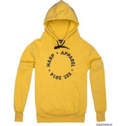 Bluza Męska Hoodie Mustard. Żółte bluzy damskie Pakamera, m, bez wzorów, klasyczne, z klasycznym kołnierzykiem, bez rękawów, bez kaptura. Za 229,00 zł.