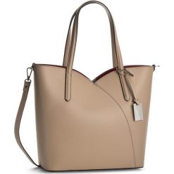 Torebka CREOLE - K10359 Cappuccino. Brązowe torebki klasyczne damskie Creole, ze skóry. W wyprzedaży za 239,00 zł.