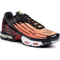 Buty NIKE - Air Max Plus III CD7005 001 Black/Pimento/Bright Ceramic. Pomarańczowe półbuty męskie Nike, na co dzień, bez wzorów, ze skóry ekologicznej, bez zapięcia. Za 759,00 zł.