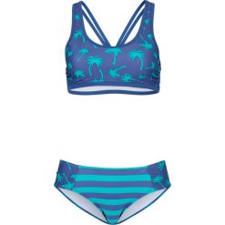 Bikini minimizer (2 części) bonprix niebiesko-zielony. Niebieskie stroje kąpielowe damskie bonprix, bez wzorów. Za 54,99 zł.