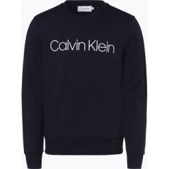 Calvin Klein - Męska bluza nierozpinana, niebieski. Niebieskie bluzy męskie Calvin Klein, s, bez wzorów, bez kołnierzyka, bez rękawów, bez kaptura. Za 399,95 zł.