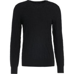 Swetry klasyczne męskie: J.LINDEBERG UNIT Sweter black