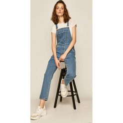 Medicine - Ogrodniczki Denim Days. Niebieskie jeansy damskie MEDICINE, z podwyższonym stanem. W wyprzedaży za 129,90 zł.