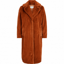 VILA Damski płaszcz VIKODA COAT Toffee (rozmiar 34). Kurtki damskie Vila, eleganckie. W wyprzedaży za 231,00 zł.
