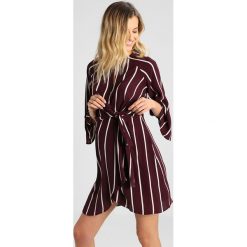 Sukienki: Topshop Maternity STRIPE KNOT FRONT DRESS Sukienka letnia oxblood