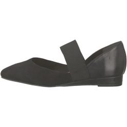 Tamaris Sandały Damskie 38 Czarny. Czarne sandały damskie marki Tamaris, bez wzorów, bez obcasa, bez zapięcia. Za 170,00 zł.